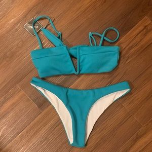 zaful v-cut bikini